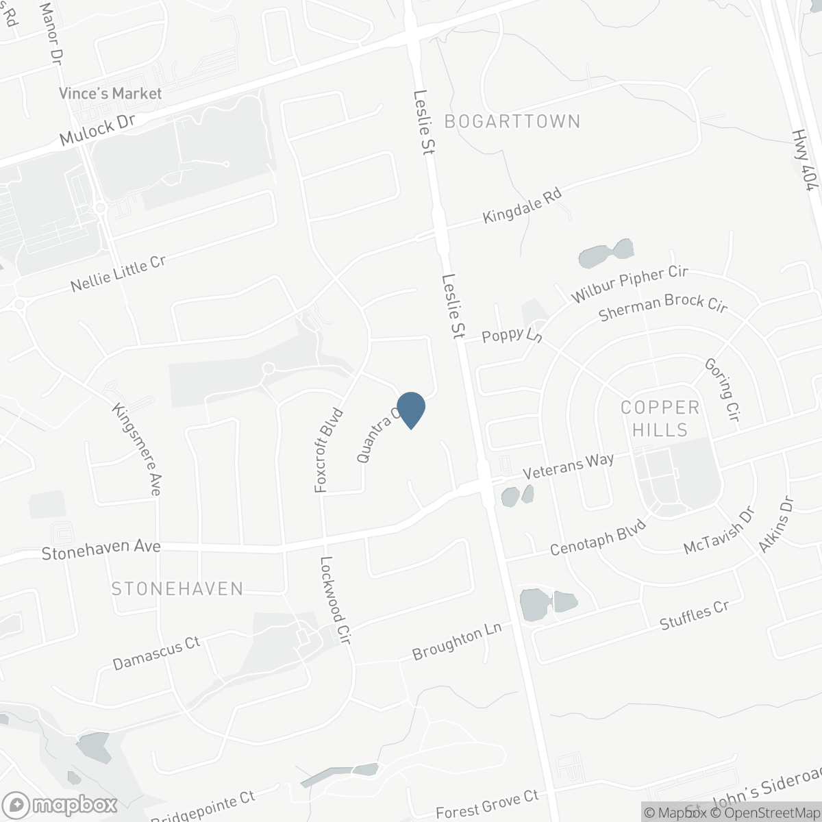 785 QUANTRA CRESCENT, Newmarket, Ontario L3X 1M9